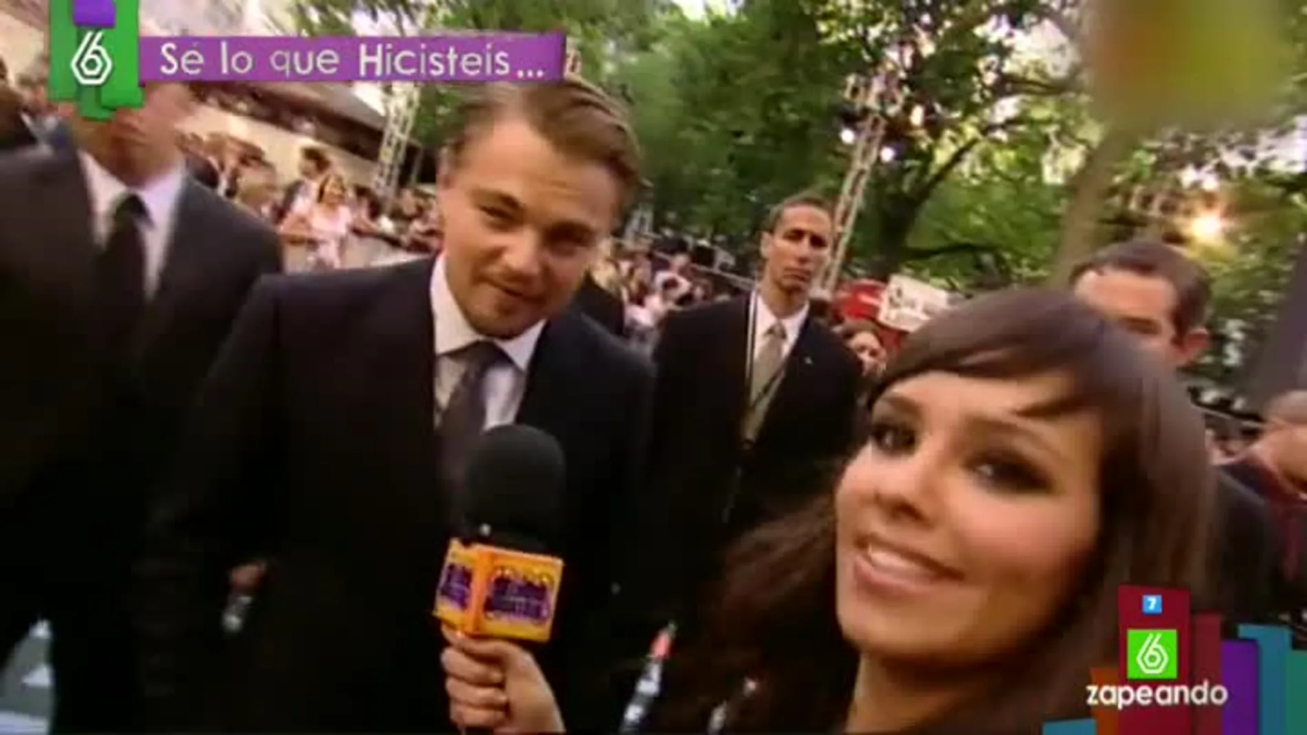 El encuentro entre Cristina Pedroche y Leonardo DiCaprio
