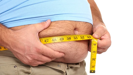 Imagen de una persona obesa Imagen de una persona obesa