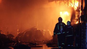 Incendio en los cines de imaginalia, en Albacete