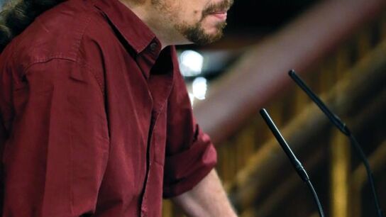 Pablo Iglesias, l&iacute;der de Podemos