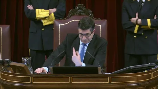El presidente del Congreso, Patxi lópez El presidente del Congreso, Patxi lópez