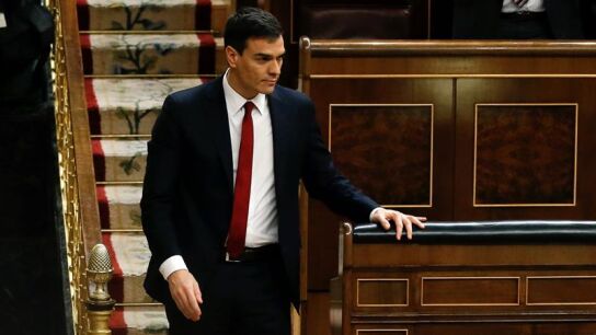 Pedro S&aacute;nchez en el Congreso de los Diputados