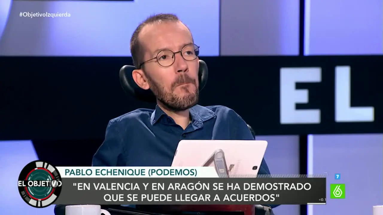 Pablo Echenique en El Objetivo Pablo Echenique en El Objetivo