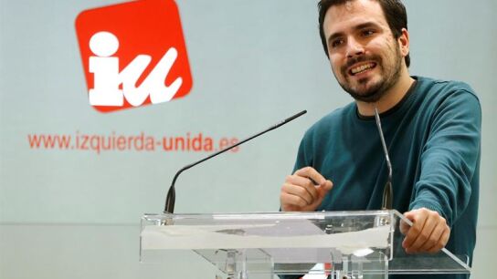 El l&iacute;der de Izquierda Unida, Alberto Garz&oacute;n
