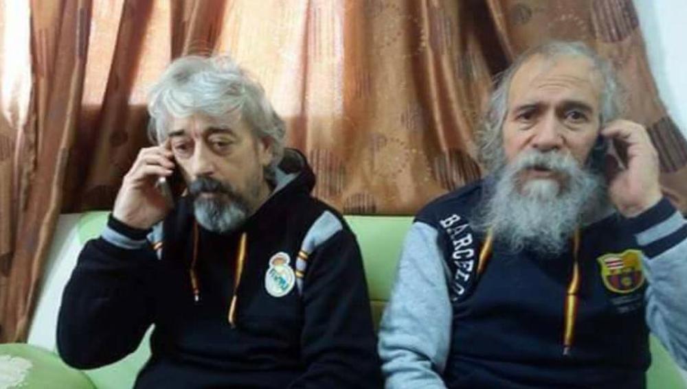 Los dos italianos liberados en Libia