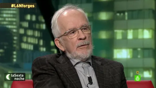 Antonio Fraguas, Forges, en laSexta Noche Antonio Fraguas, Forges, en laSexta Noche