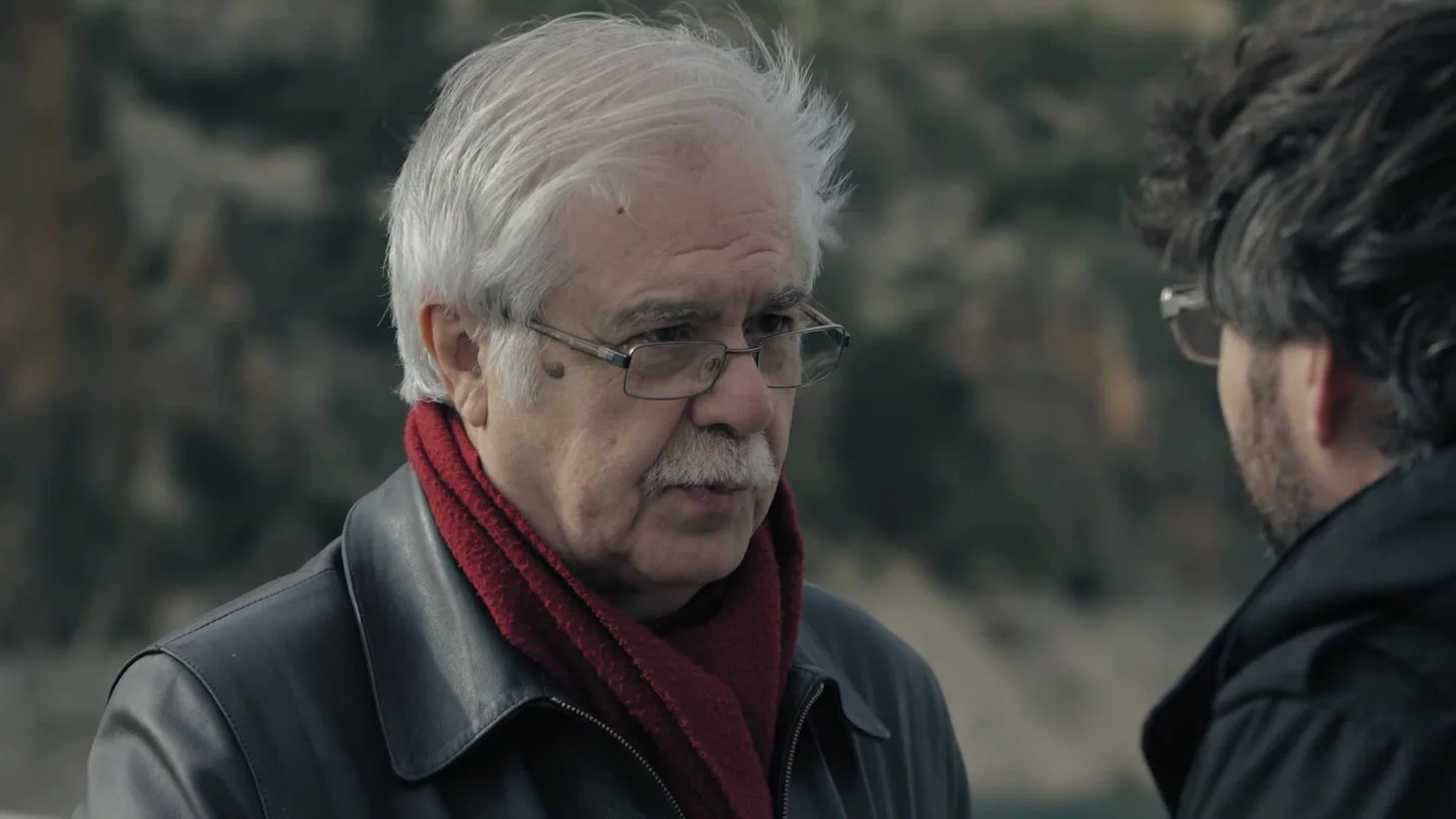 El historiador Antonio Martínez Ovejero, junto a Jordi Évole El historiador Antonio Martínez Ovejero, junto a Jordi Évole