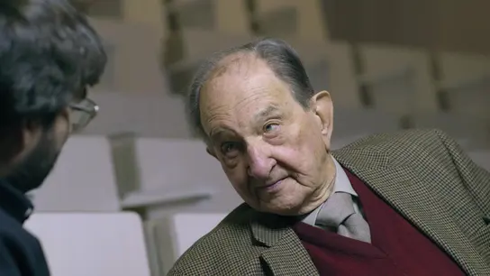 Jordi Évole entrevista a Nicolás Sánchez-Albornoz, un trabajador forzado en la posguerra Jordi Évole entrevista a Nicolás Sánchez-Albornoz, un trabajador forzado en la posguerra