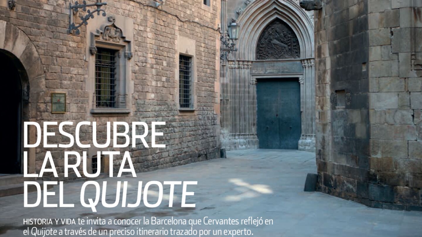As&iacute; es la ruta del Quijote por Barcelona