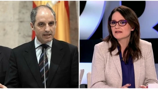 Francisco Camps y Mónica Oltra Francisco Camps y Mónica Oltra