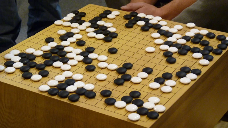 Tablero del juego 'go'