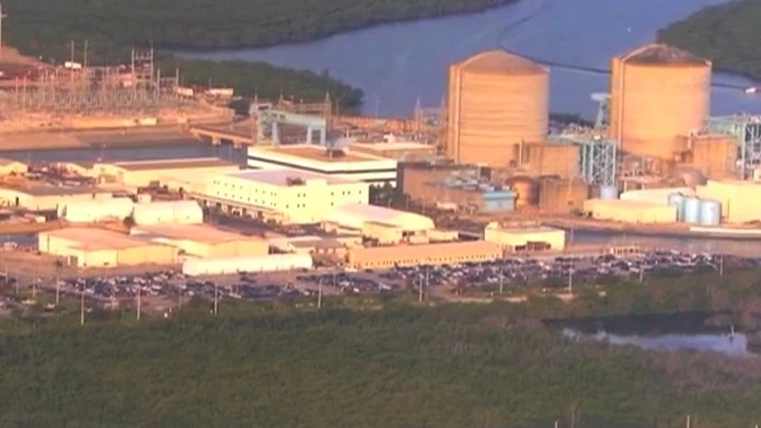 Imagen de la central nuclear