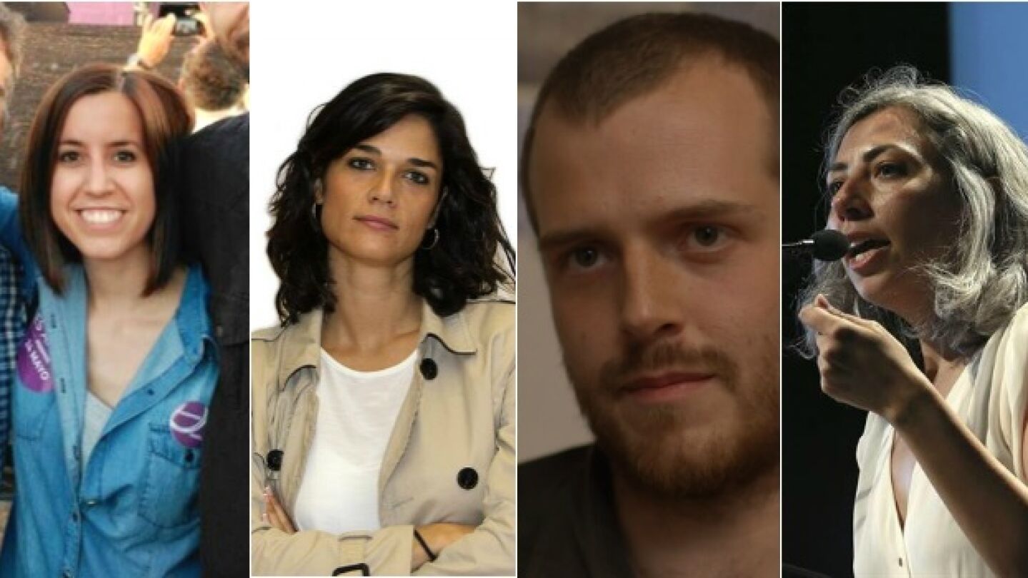 Miembros de Podemos en Madrid