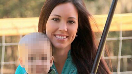 Jamie Gilt, junto a su hijo Jamie Gilt, junto a su hijo