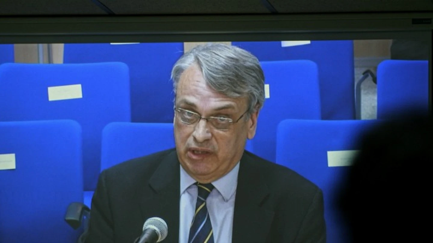 Miguel Tejeiro en su declaración ante el juez Miguel Tejeiro en su declaración ante el juez