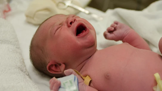 Imagen de un bebé recién nacido Imagen de un bebé recién nacido
