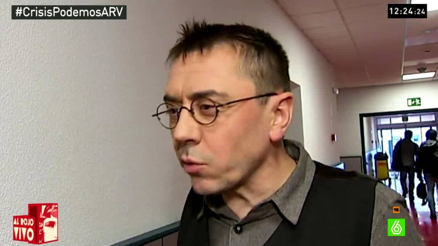 Monedero habla con laSexta