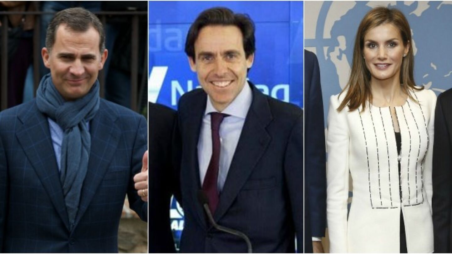 Felipe VI, L&oacute;pez Madrid y Letizia Ortiz