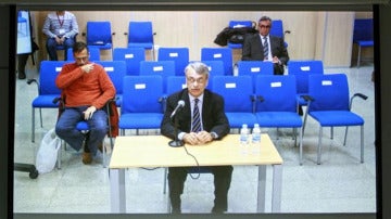Miguel Tejeiro declarando en el juicio del caso Nóos