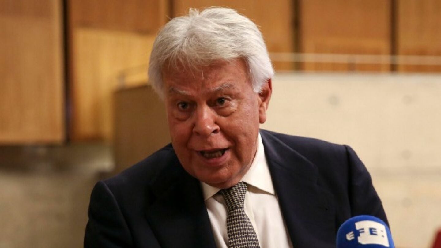 Felipe Gonz&aacute;lez, en una entrevista