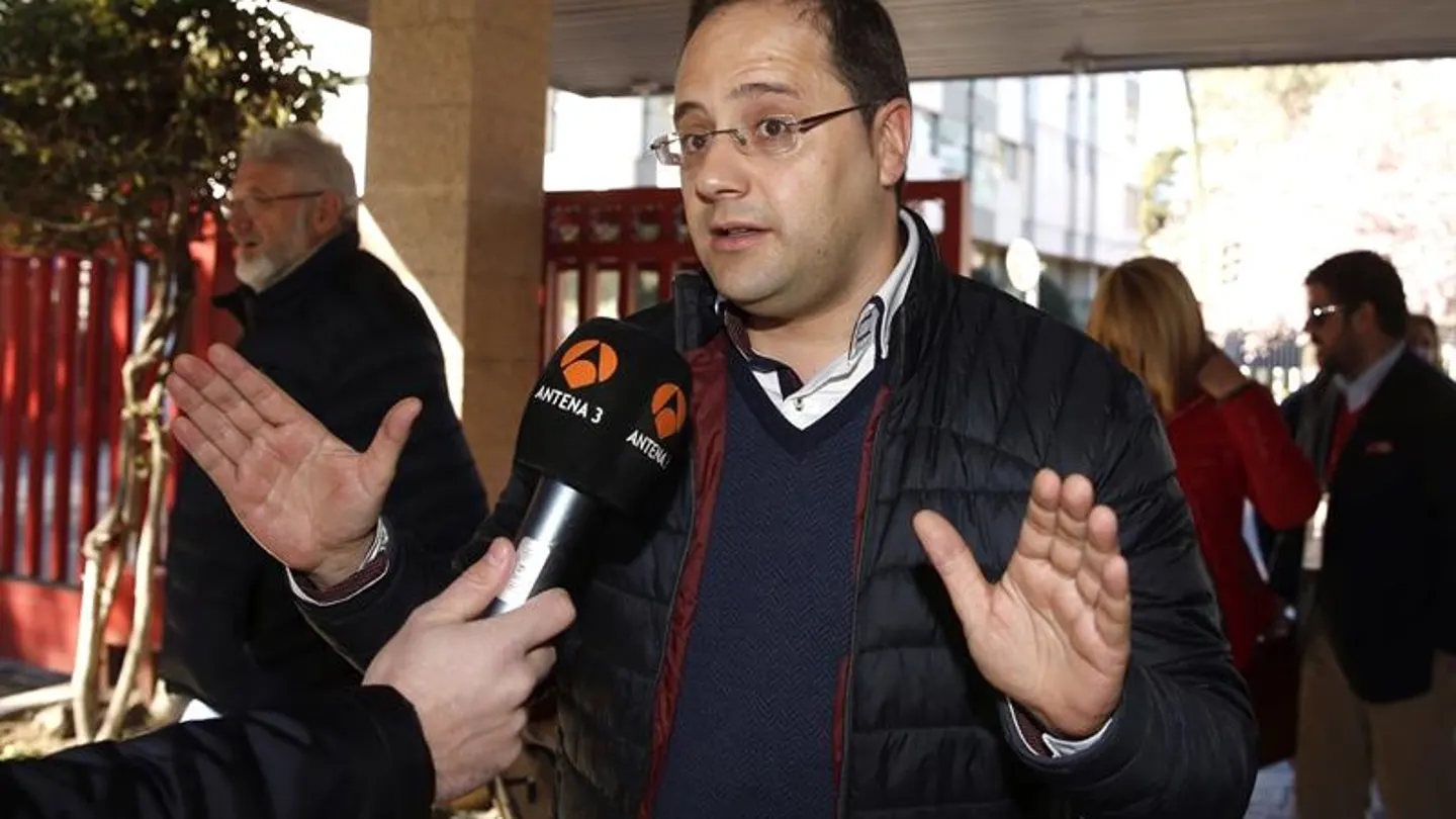 El secretario de Organización del PSOE, César Luena El secretario de Organización del PSOE, César Luena