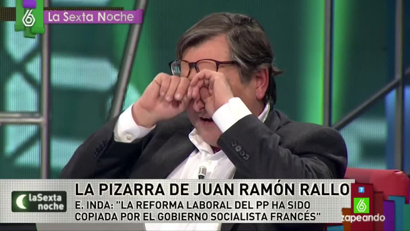 Francisco Marhuenda ataque de risa