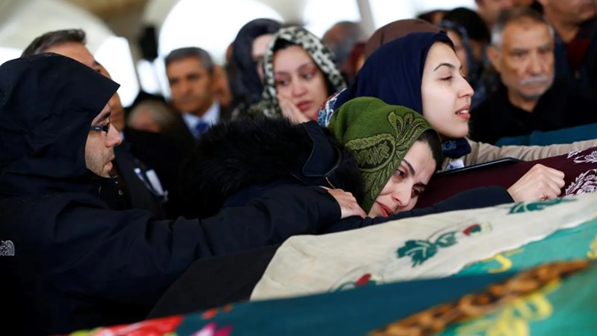 Funeral por las víctimas en Ankara