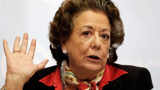 La exalcaldesa de Valencia, Rita Barberá La exalcaldesa de Valencia, Rita Barberá