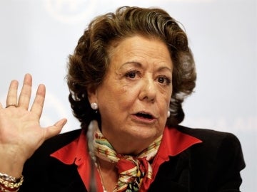 La exalcaldesa de Valencia, Rita Barberá La exalcaldesa de Valencia, Rita Barberá