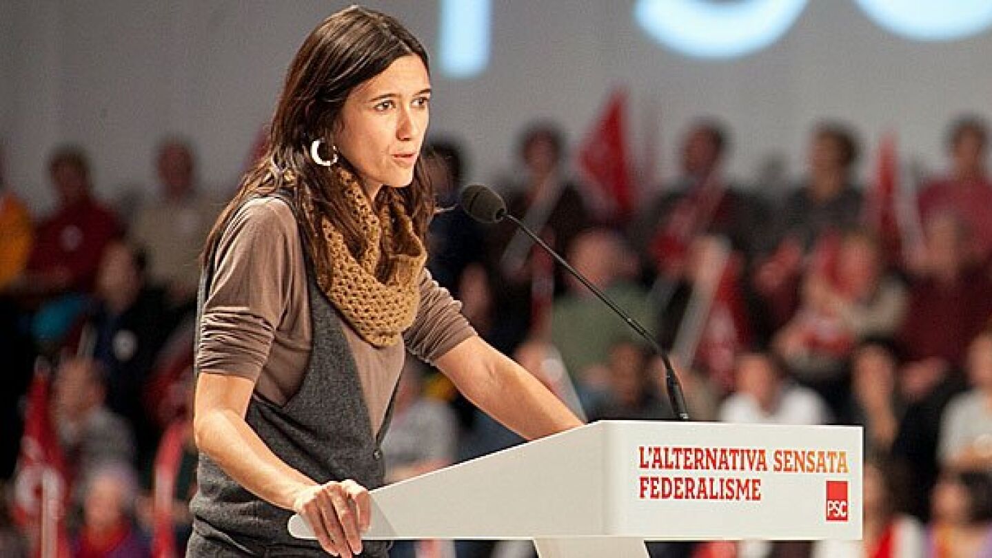 Nuria Parl&oacute;n, secretaria del PSC.