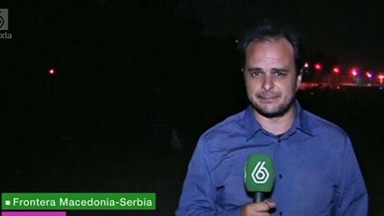 Alberto Sicilia, durante un directo en laSexta