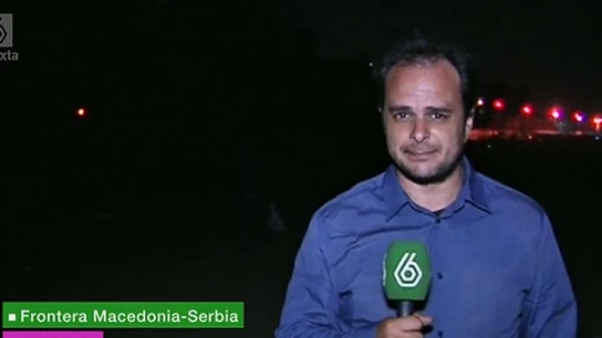 Alberto Sicilia, durante un directo en laSexta Alberto Sicilia, durante un directo en laSexta