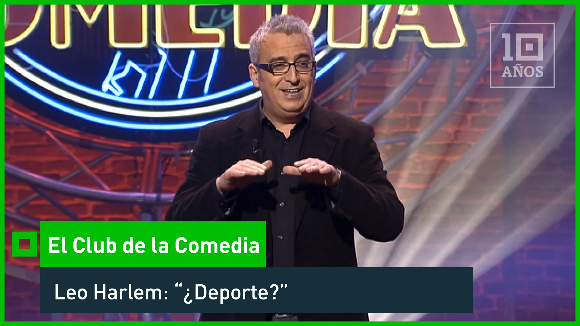 Leo Harlem: "Con el deporte lo único que se quema es el que lo practica las calorías ni se enteran, van por libres". Un divertidísimo monólogo en El Club de la Comedia.