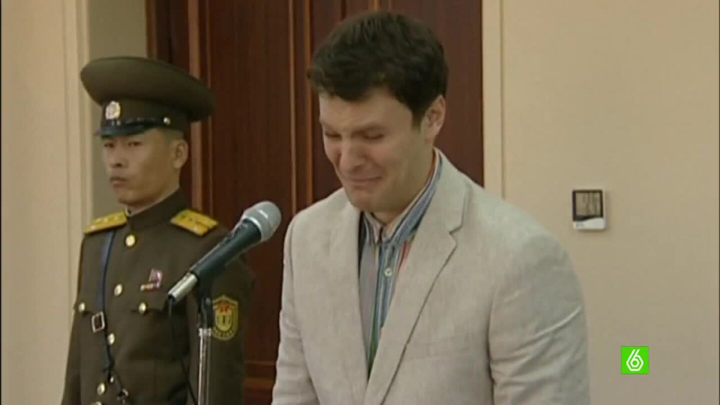 estudiante condenado por Corea del Norte