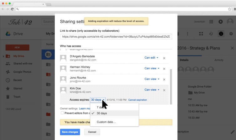 Nueva funcionalidad de Google Drive