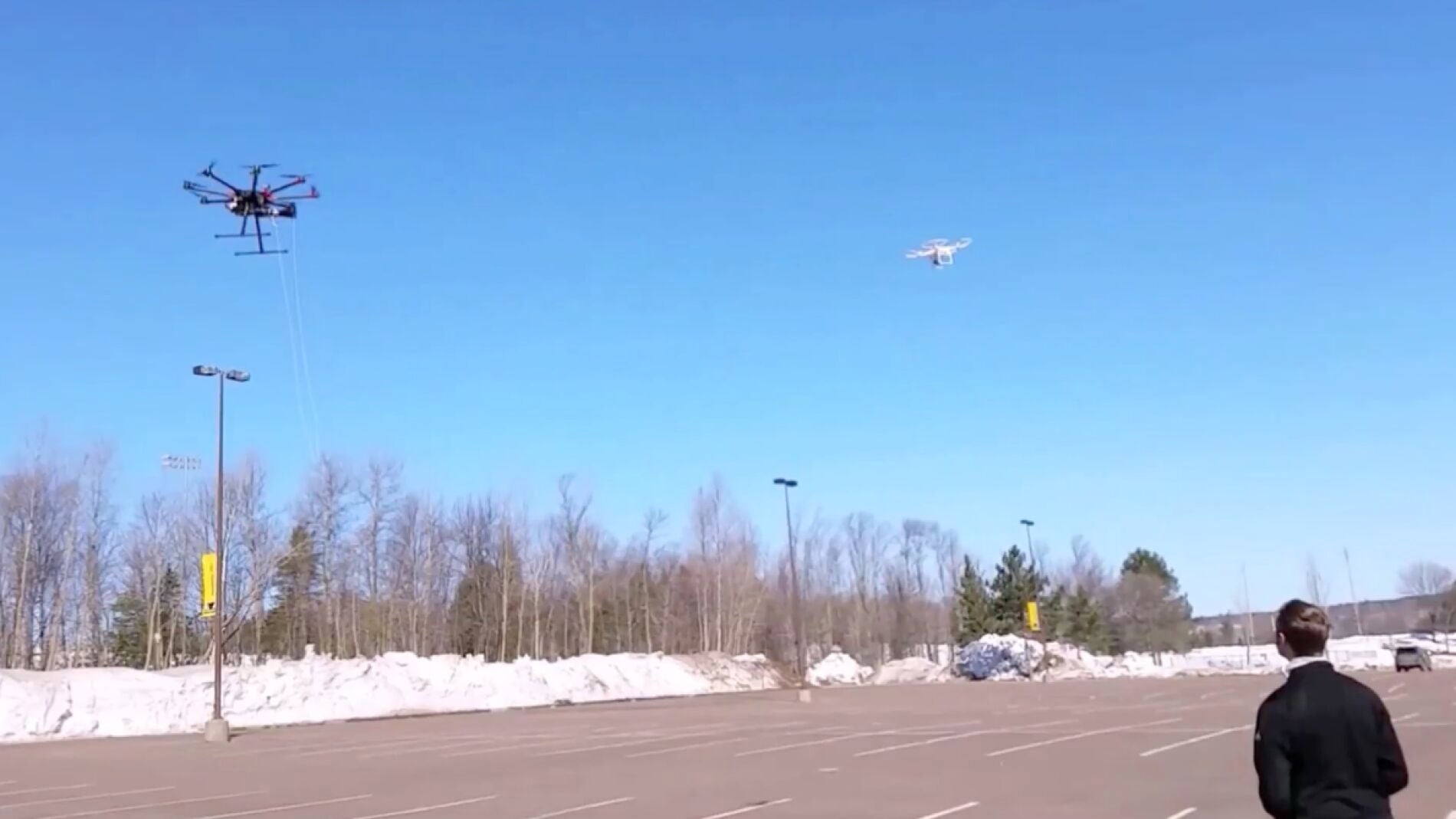 Captura de un dron terrorista