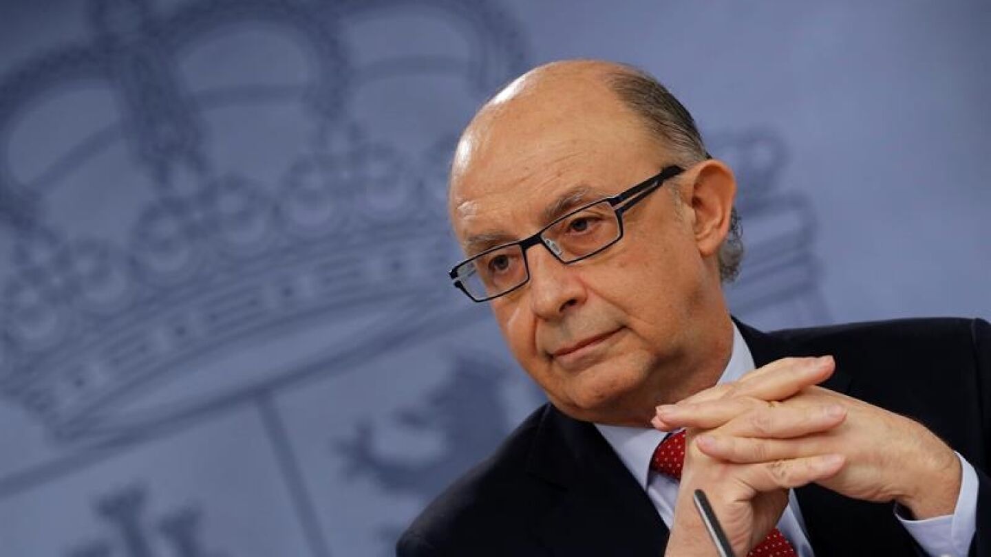 El ministro de Hacienda en funciones, Crist&oacute;bal Montoro