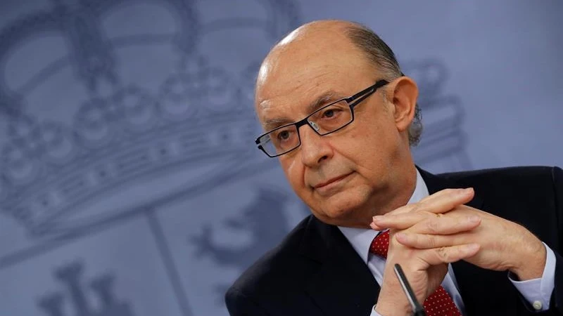 El ministro de Hacienda en funciones, Cristóbal Montoro El ministro de Hacienda en funciones, Cristóbal Montoro