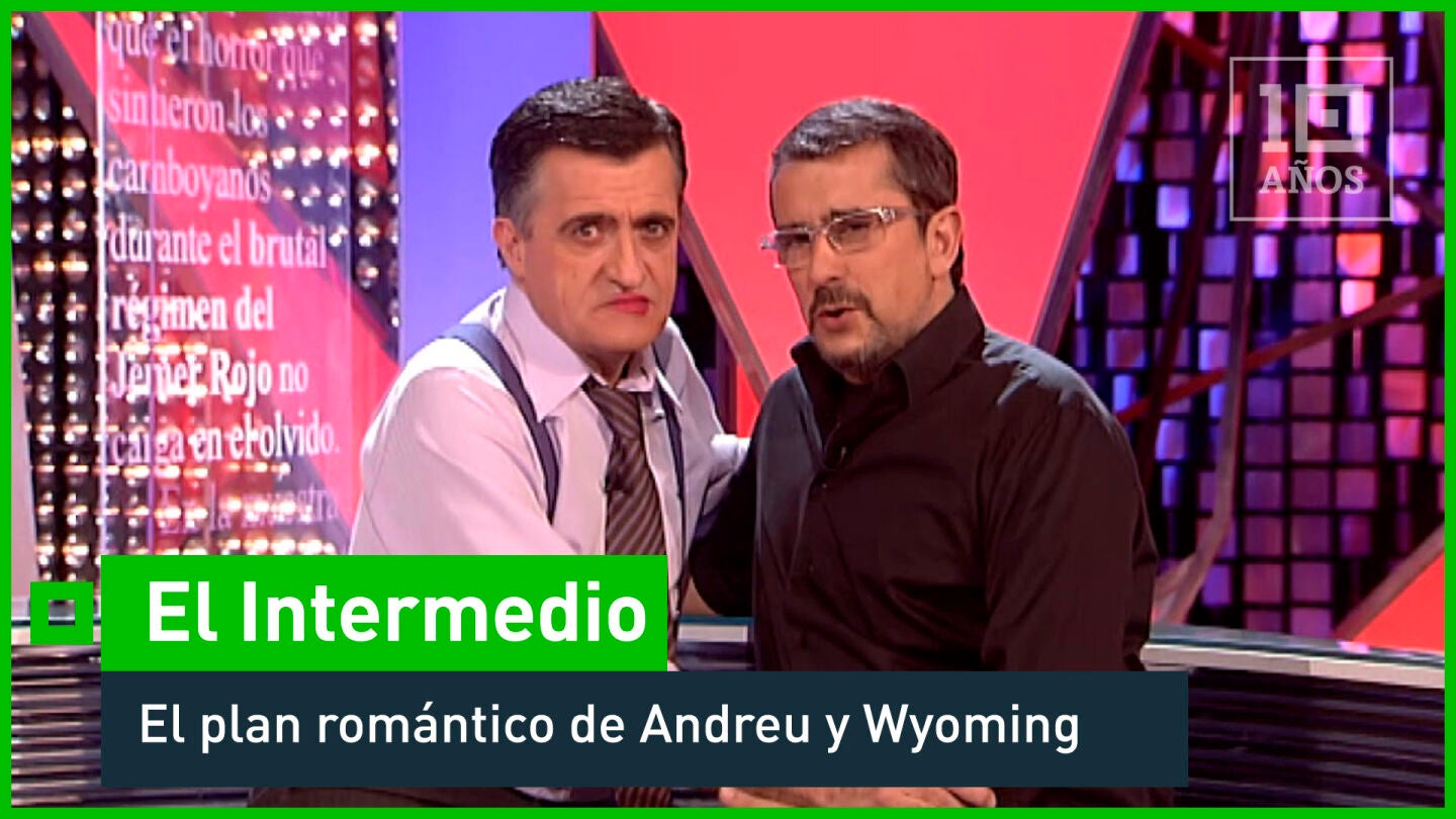 El Intermedio 2010. Wyoming y Buenafuente se besan - laSexta 15&ordm; aniversario