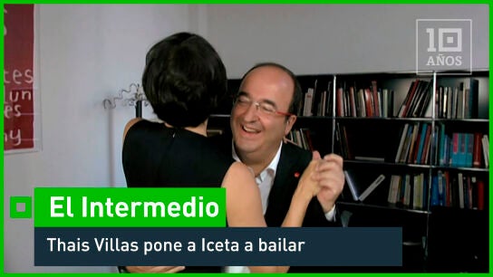 El Intermedio 2015. Los bailes de Thais Villas y Miquel Iceta con Donna Summer, Queen y Michael Jackson - laSexta 15&ordm; aniversario
