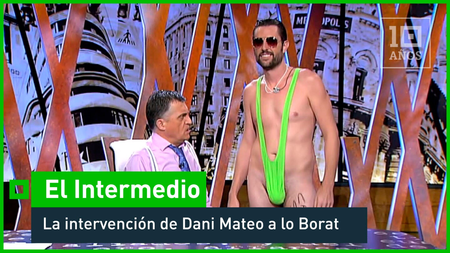 2013. Dani Mateo irrumpe 'a lo Femen' en el plat&oacute; - laSexta 15&ordm; aniversario