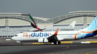 Avi&oacute;n de Flydubai