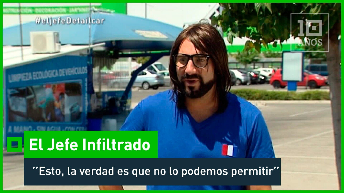 2015. 'El Jefe Infiltrado' de Detailcar - laSexta 15&ordm; aniversario