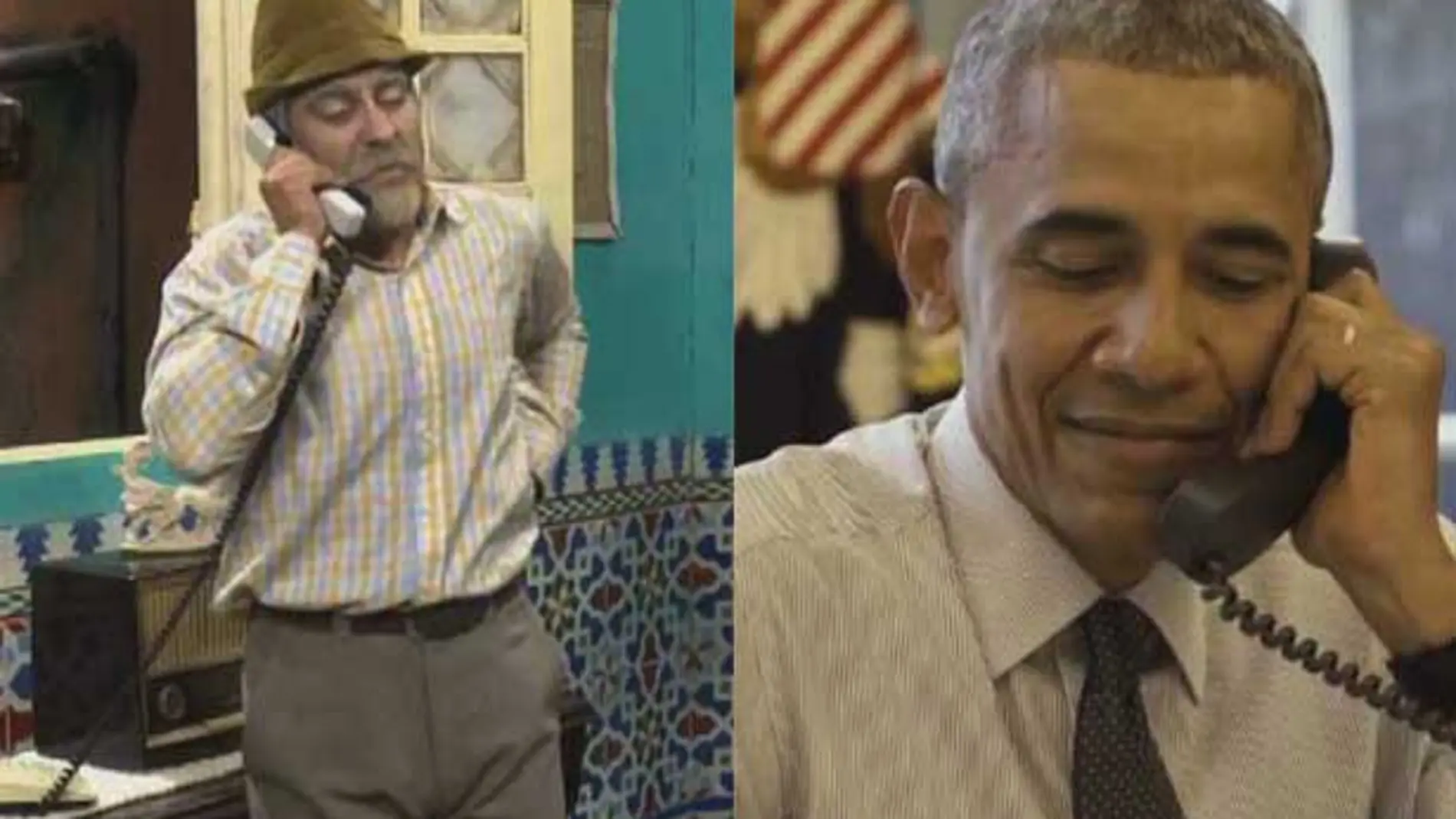 Obama protagoniza un sketch junto a un cómico cubano