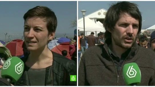 Eurodiputados denuncian desde Idomeni el acuerdo entre la UE y Tuquía Eurodiputados denuncian desde Idomeni el acuerdo entre la UE y Tuquía