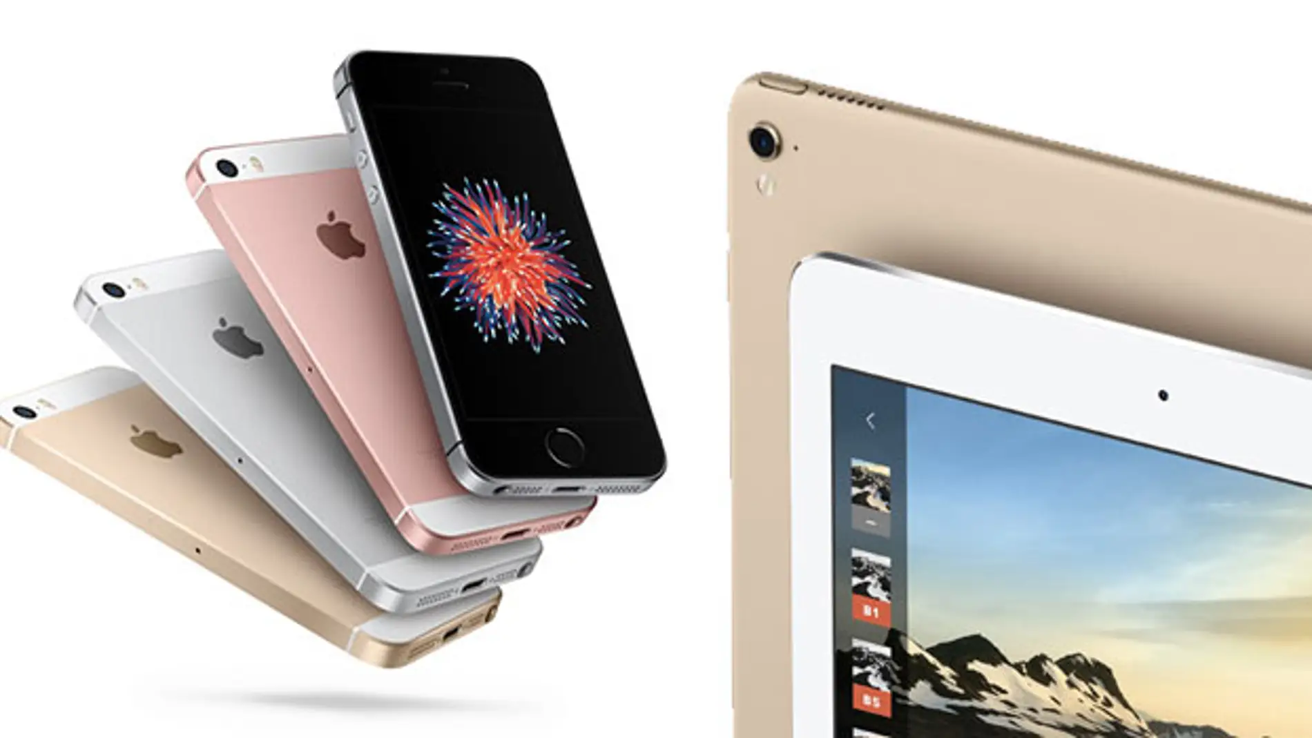iPhone SE y el iPad Pro 9,7 también en rosa