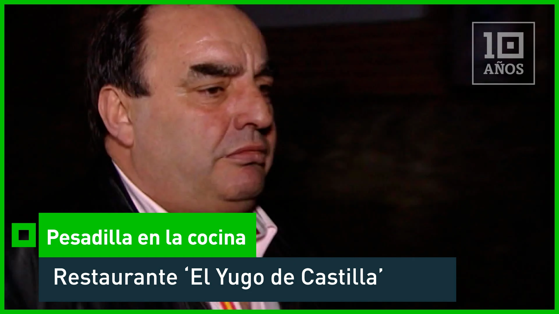El yugo de castilla A Cristóbal, el dueño del nuevo restaurante que va a reflotar Chicote, parece que no le gusta la reforma que ha hecho el equipo de ‘Pesadilla en la cocina’ en su negocio. El propietario pide al chef que vuelvan a dejar el local como estaba y dejen de experimentar con cosas nuevas porque el sitio tiene 800 años.