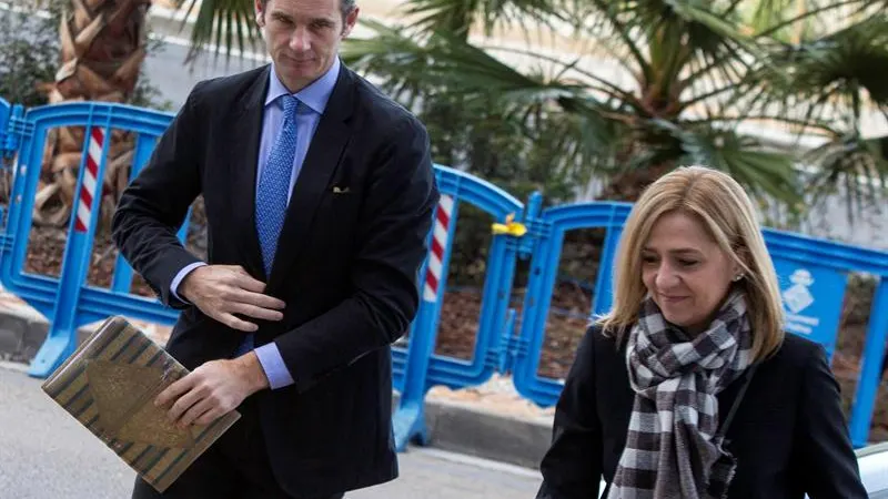 La infanta Cristina, junto a su esposo Iñaki Urdangarin