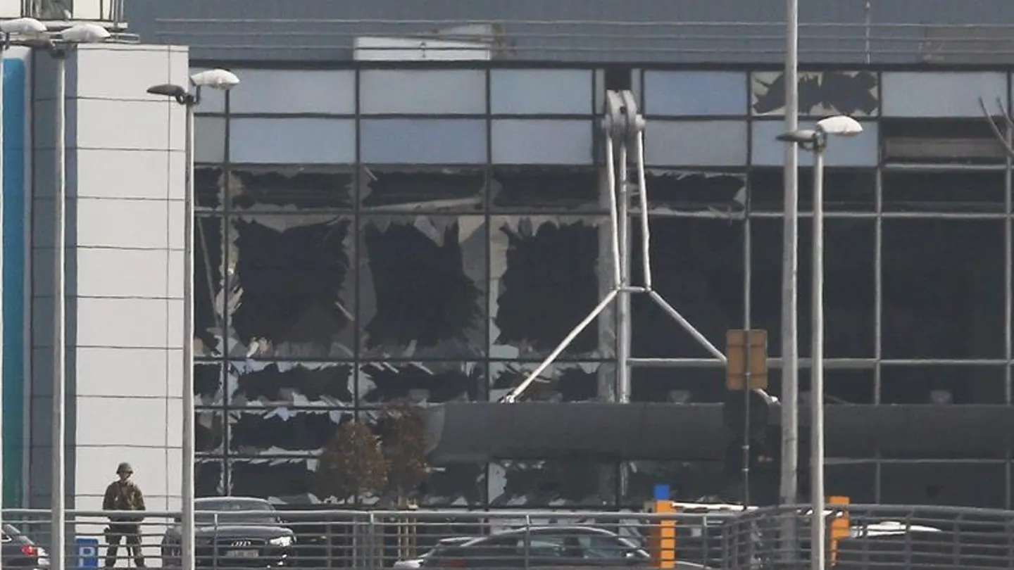 El aeropuerto de Bruselas, tras el ataque El aeropuerto de Bruselas, tras el ataque