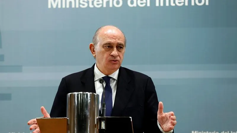 El ministro de Interior, Jorge Fernández Díaz